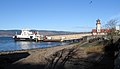 Wemyss Bay railway station and pier