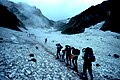 猿倉～白馬岳登山・雪渓