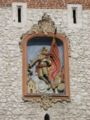 Saint Florian on St. Florian's Gate in Kraków