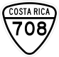 National Tertiary Route 708 shield}}
