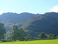 The Crinkles (left) looking up The Band