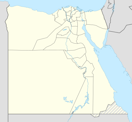 Locations of the 2000–01 Egyptian Premier League