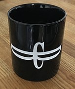 Mug used for merchandising