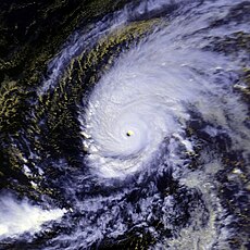 Satellite Image of Typhoon Paka