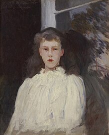 Polly Barnard, Girl in White Muslin, John Singer Sargent, 1889