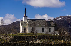 View of the village church