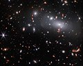 Observation from the James Webb Space Telescope the massive galaxy cluster RX J2129.[30]