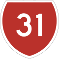 State Highway 31 marker