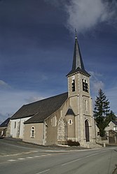 The church in Tournoisis