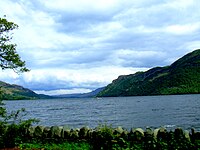 A view of Ullswater from the north, looking south