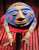 来自马勒库拉岛南部的瓦努阿图面具。 （20世纪）