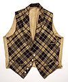 Mid-19th Century American Linen and Wool Vest