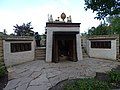 Tibetan Buddhist shrine at the Prague Zoo