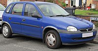 Vauxhall Corsa five-door (facelift)