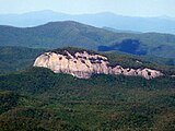 Looking Glass Rock from Pilot Mountain