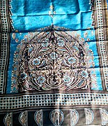Batik Sari, design by Jamuna Sen. Photo courtesy: Esha Dutta