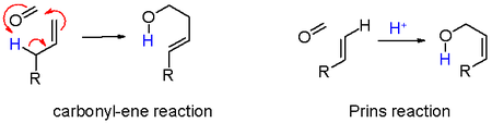 羰基-ene反应与Prins反应