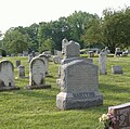 Image of the Confederate Martyrs Monument in Jeffersontown, Kentucky, for the four Confederate soldiers executed by Burbridge