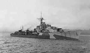 HMS Zambesi 1944 IWM FL 9776