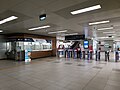 Concourse and ticket counter