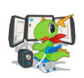 Konqi和KDE开发工具软件。