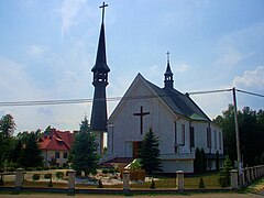 Church in Kamionka, Ropczyce-Sędziszów County, Poland