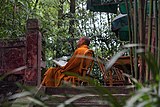 Buddhist Monk in Leshan