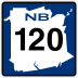 Route 120 marker