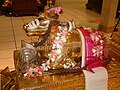 This the Nandi at the Temple
