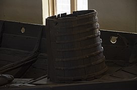 Barrel in the Oseberg ship.
