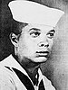 Official image of Sammy Younge Jr. as an enlisted member of the United States Navy.