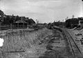 View of grade separation to south of Station.