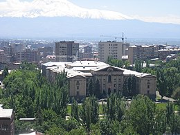 埃里温的亚美尼亚国民议会大厦