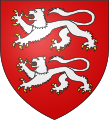 Coat of arms of the Ochain family (who pretended to be descending from the dukes of Normandy).