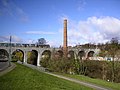 The Nine Arches Bridge over the River Dodder at Milltown