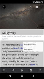 The proposed Wikidata description editing in the Android mobile app