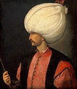 Suleyman I attributed to school of Titian c.1530