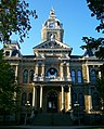 The Guernsey County Courthouse in Cambridge, Ohio. On the NRHP.