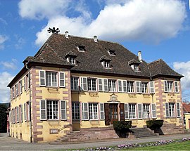 The town hall in Ingersheim