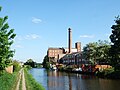 Ainscough Flour Mill on the Leeds and Liverpool Canal