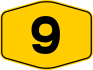 Federal Route 9 shield}}