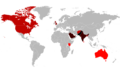 (Old one though :P) Map of Sindhi diaspora