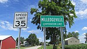 Milledgeville corporation limit sign
