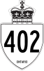 安大略402号省道 shield