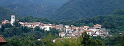 Panorama from Fervazzo (Coggiola).