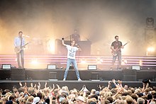 In a concert at Stavernfestivalen 2018.