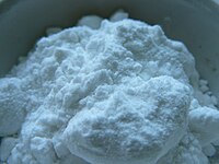 Potassium chlorate crystals