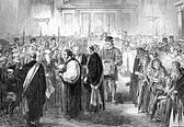 Royal Maundy ceremony in 1867