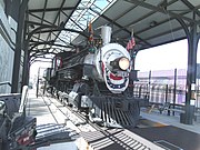 The Southern Pacific Railroad Locomotive No. 1673 is a standard gauge 2-6-0, Mogul type M-4 class, steam locomotive built in 1900 by Schenectady Locomotive Works. It had a brief starring role in the 1954 film Oklahoma, for which it was fitted with a diamond stack and other turn of the century equipment and colors. It was also the star of Southern Pacific's 75th anniversary in Tucson, Arizona. The locomotive is on display in the Southern Arizona Transportation Museum, 414 N. Toole Ave.. It was listed in the National Register of Historic Places on January 9, 1992, ref.: #91001918.