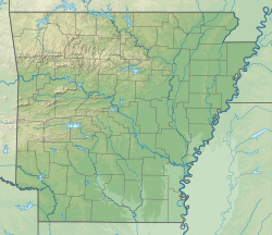 Hensley is located in Arkansas